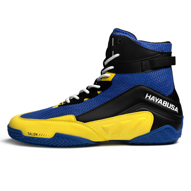 Hayabusa Boxschuhe Talon - Blau/Gelb