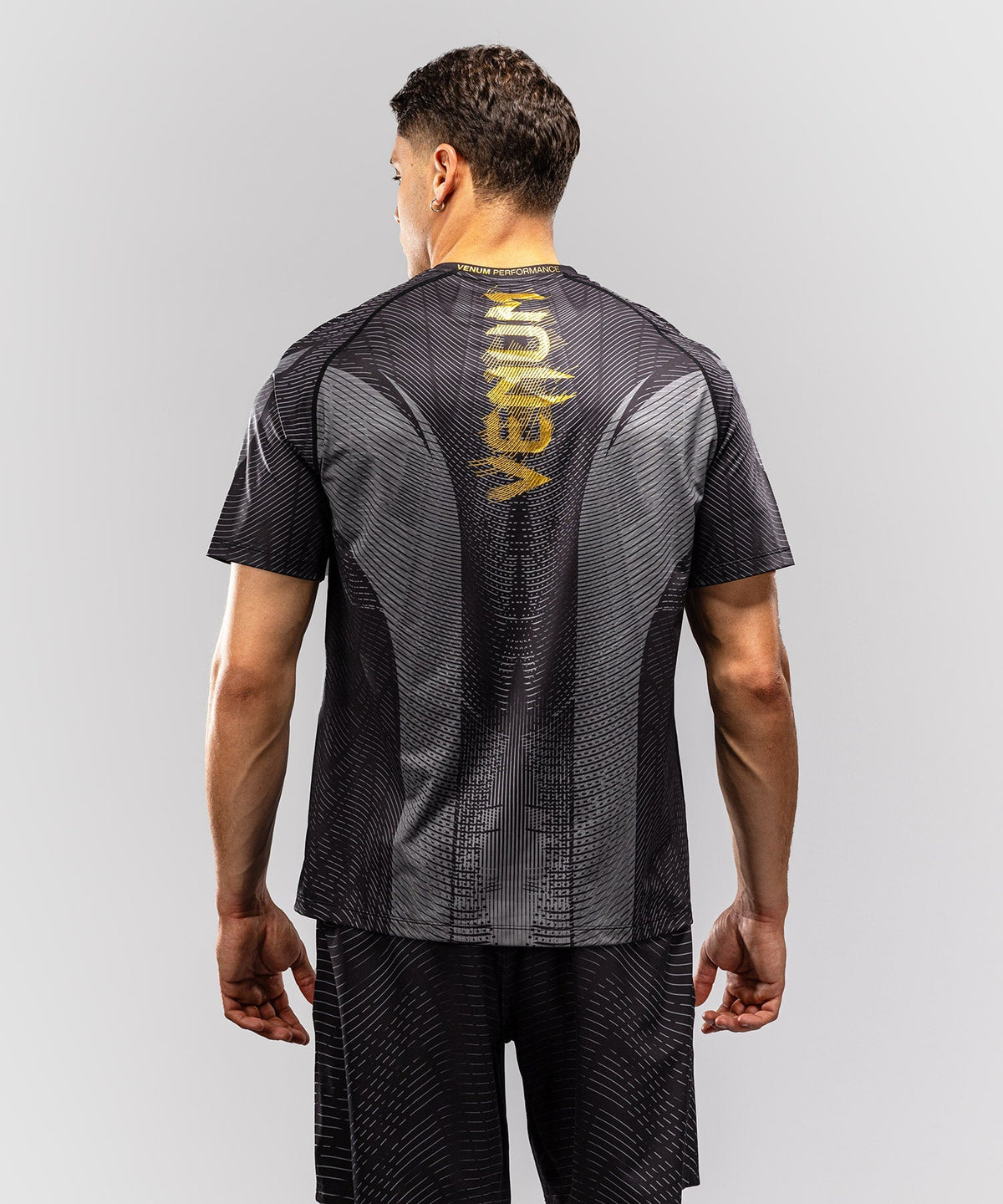 Venum T-Shirt Galactic 3.0 – Schwarz/Gold