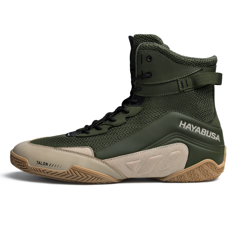 Hayabusa Boxschuhe Talon - Khakigrün/Beige