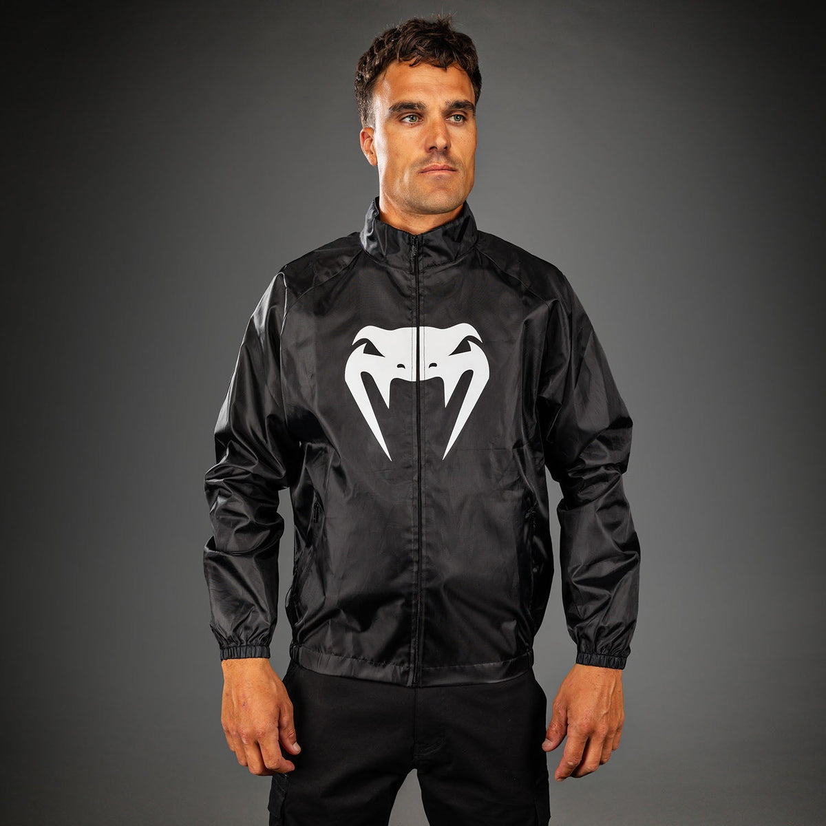 Venum Trainingsjacke MX Basics - Schwarz/Weiß