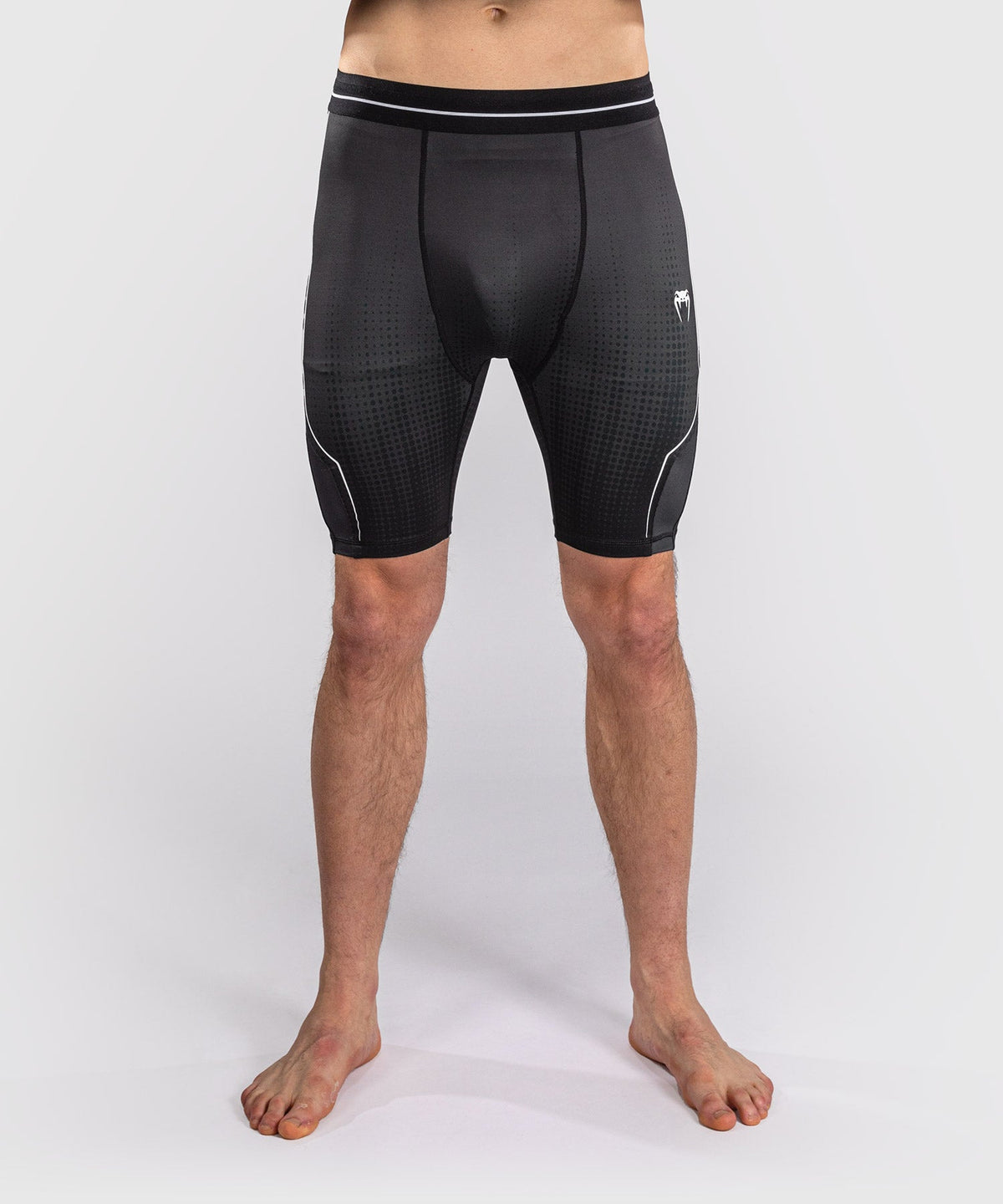 Venum MMA-Shorts Stealth - Schwarz/Weiß