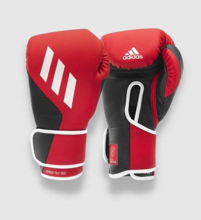 Adidas Boxhandschuhe Speed TILT 350V Pro - Rot/Weiss/Schwarz - The Fight Company Deutschland