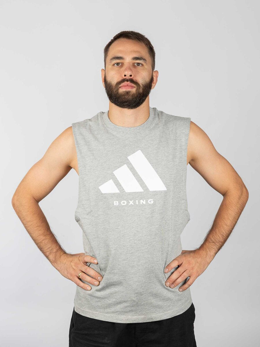 Adidas Tanktop Community Boxing - Grau