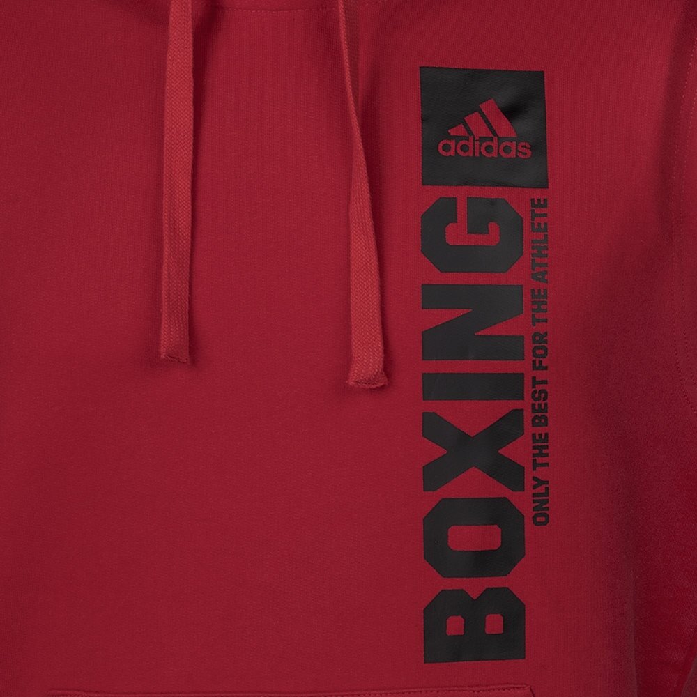 Adidas Hoodie Ärmellos Boxing - Rot/Schwarz