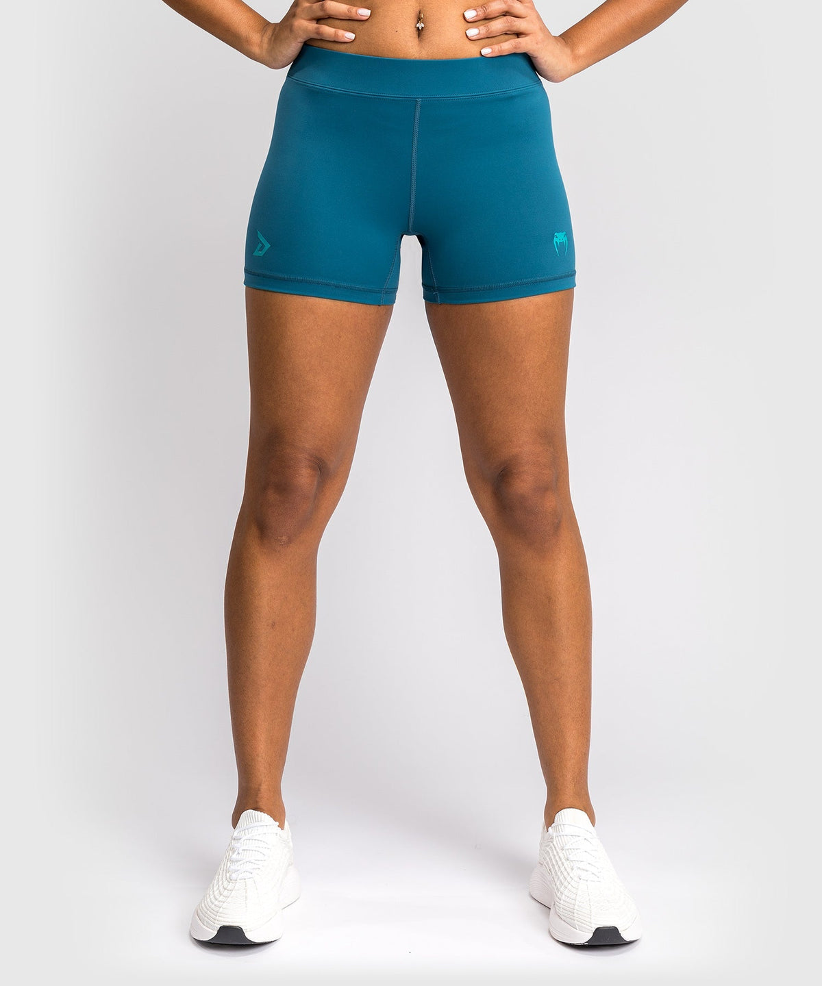 Venum Kompressionsshorts x Demi Damen - Azurblau