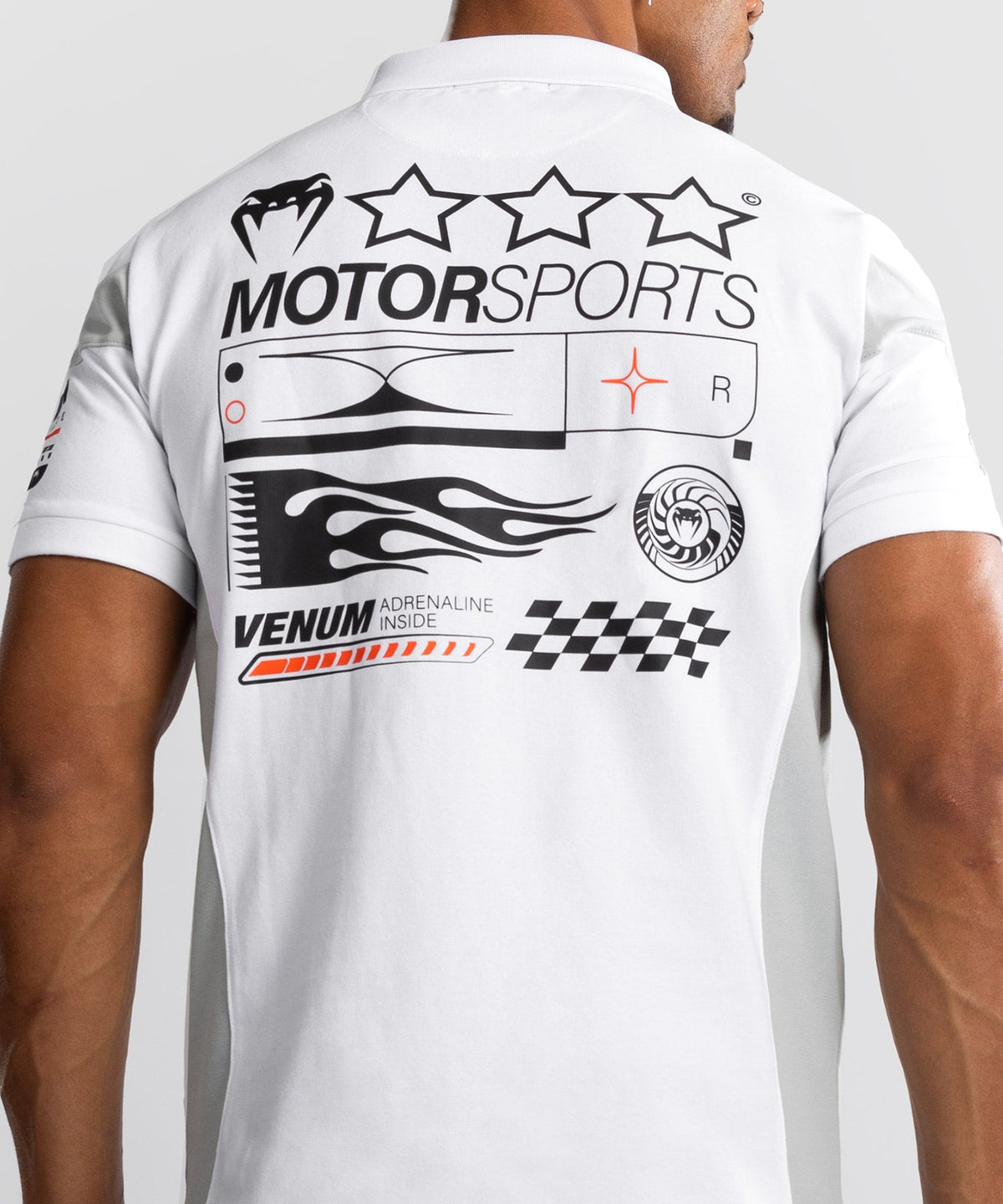 Venum Motorsport Polo – Weiß