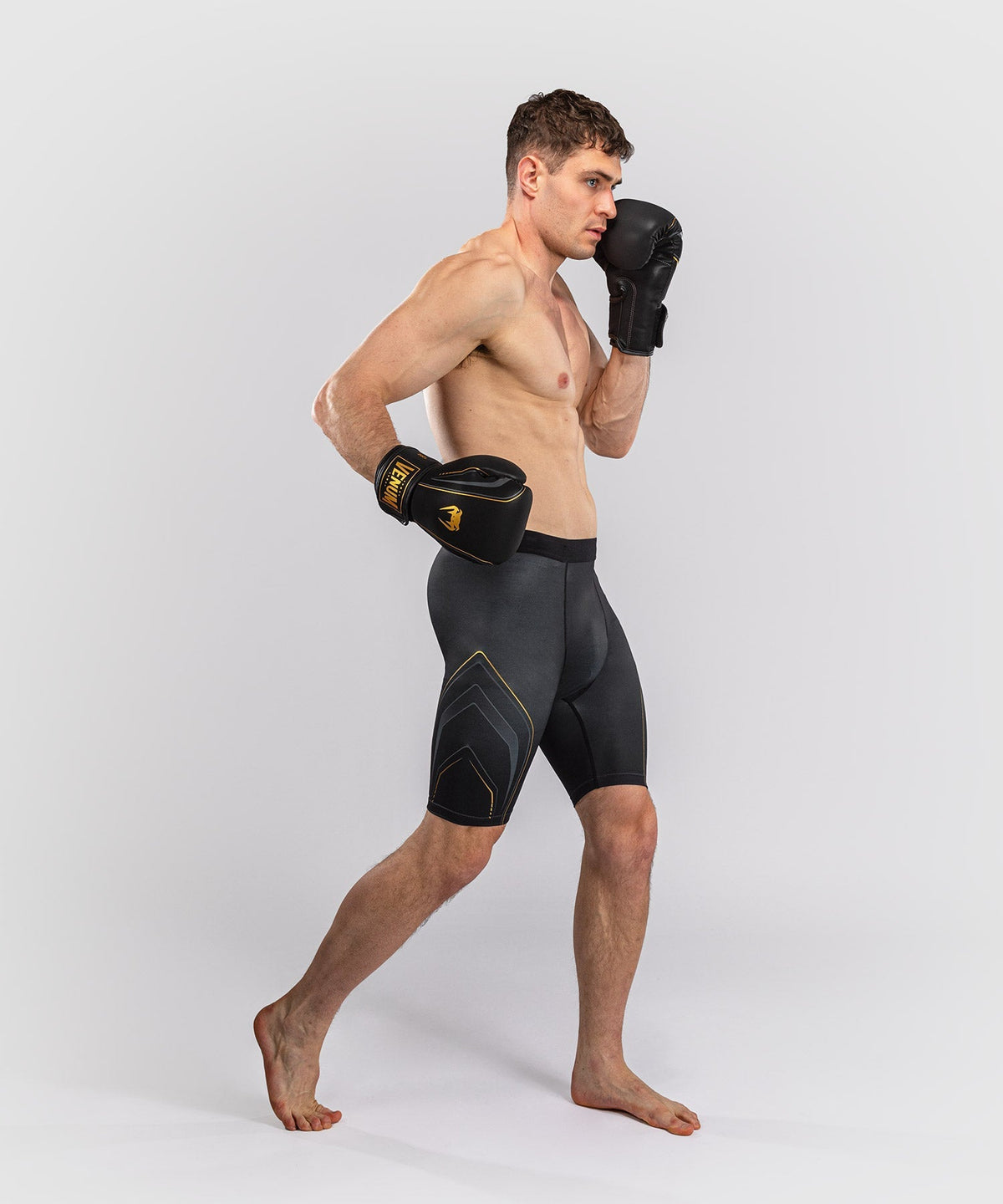 Venum Kompressionshose Streamline - Schwarz/Gold