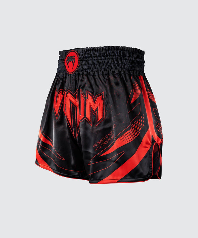 Venum Muay Thai Shorts Amazonia Reborn - Schwarz/Rot