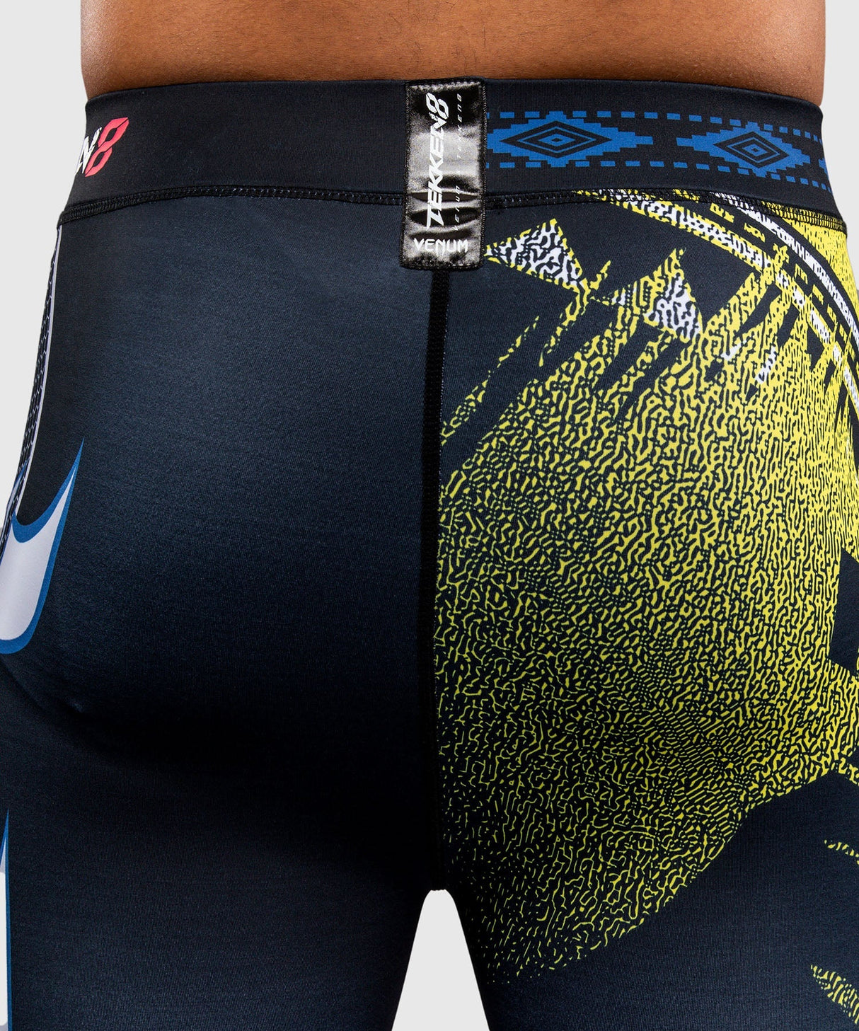 Venum Spats TEKKEN 8 King Schwarz/Gelb