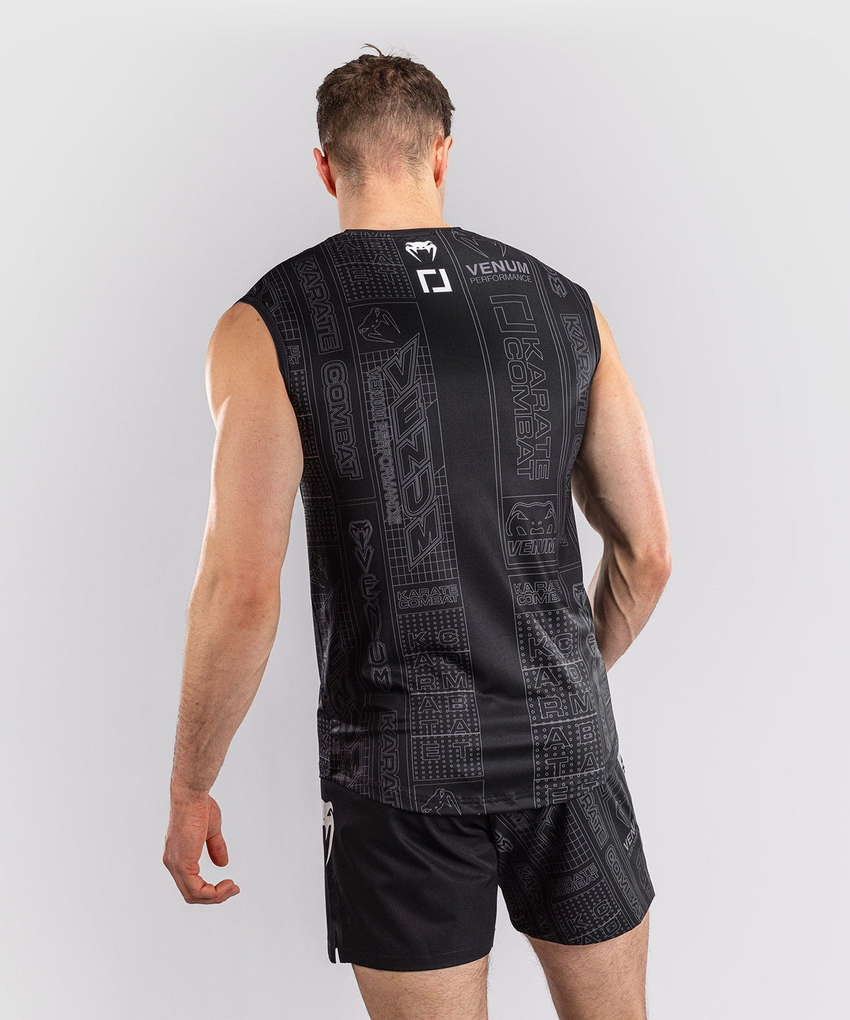Venum Tank Top Karate Combat – Schwarz/Grau