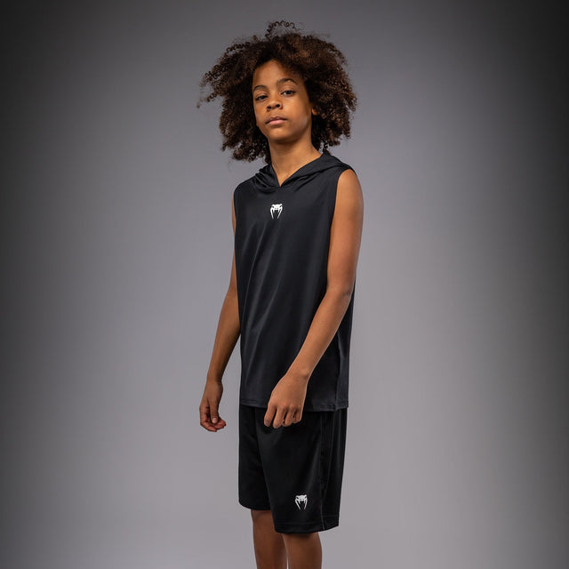 Venum Hoodie Elite Ärmellos Kinder - Schwarz