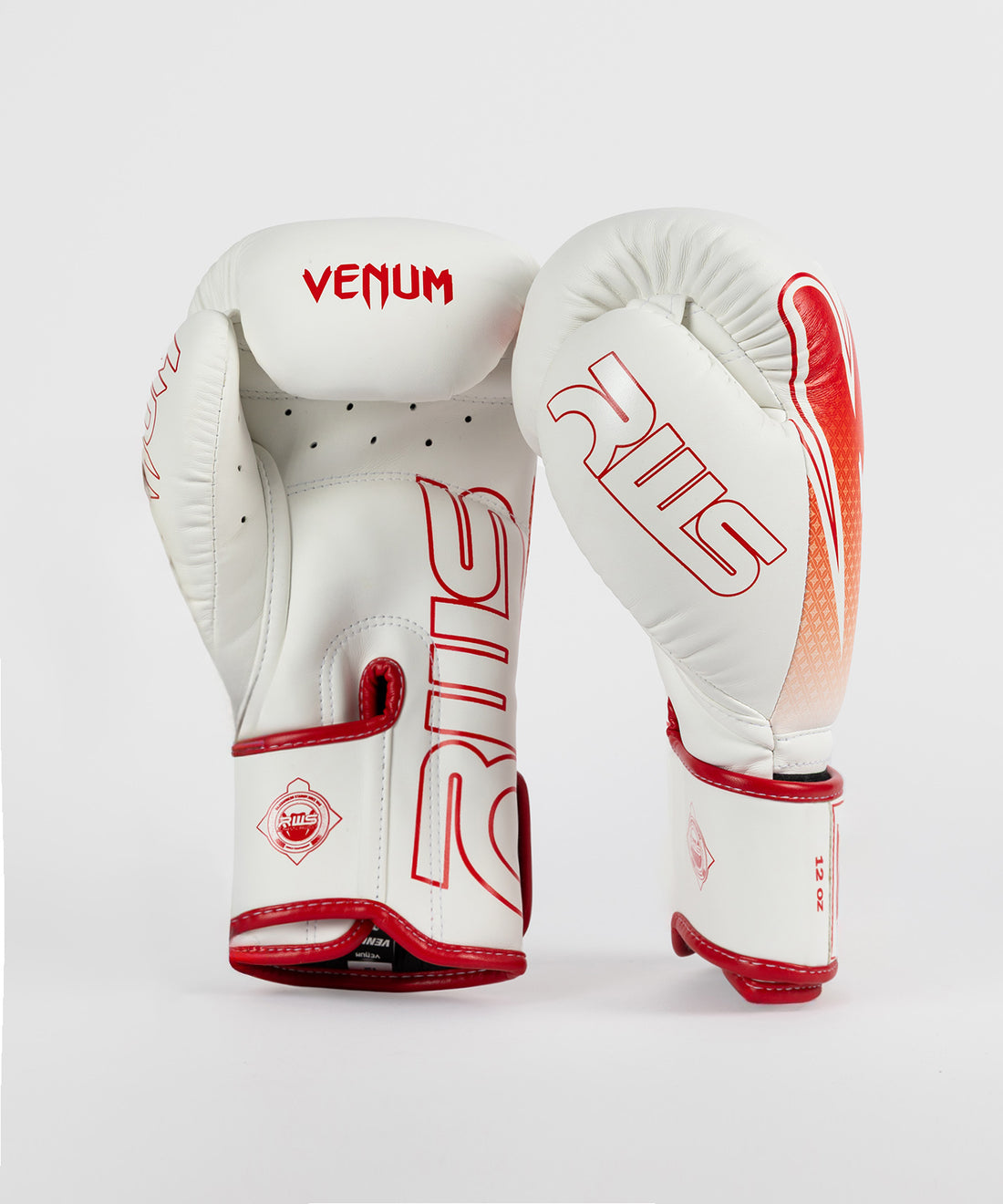 Venum x RWS 2.0 Boxhandschuhe – Weiss/Rot