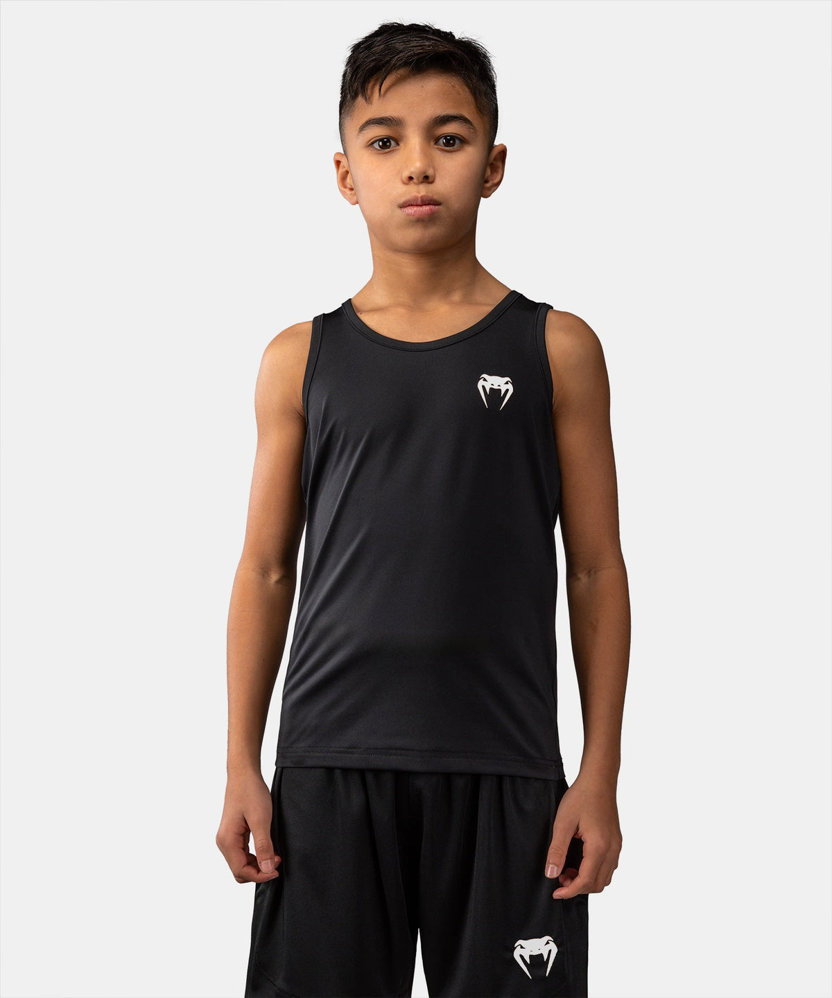 Venum Tank Top Contender Kinder - Schwarz/Weiß