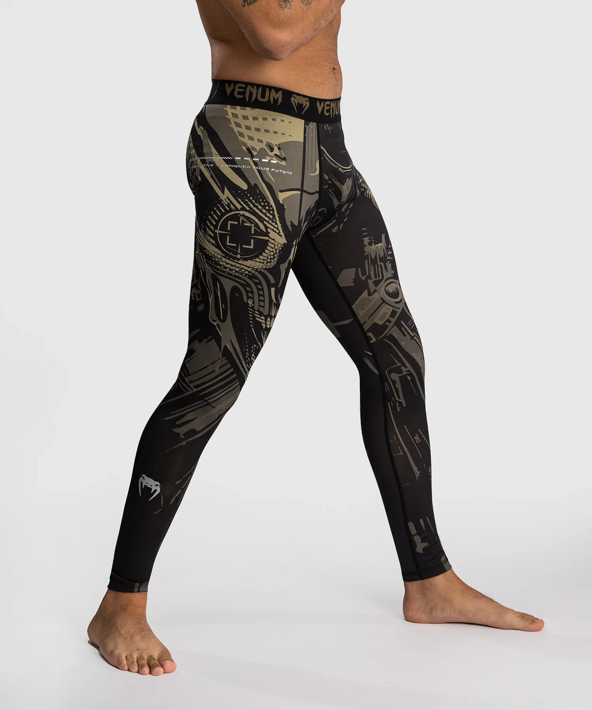 Venum Spats Invader – Schwarz