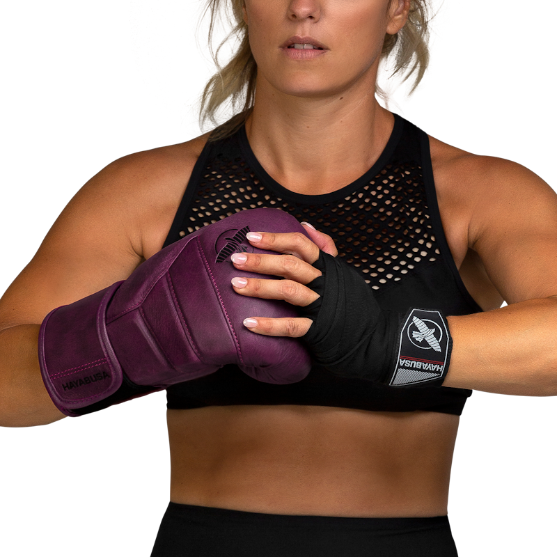 Hayabusa Boxhandschuhe T3 LX – Weinrot