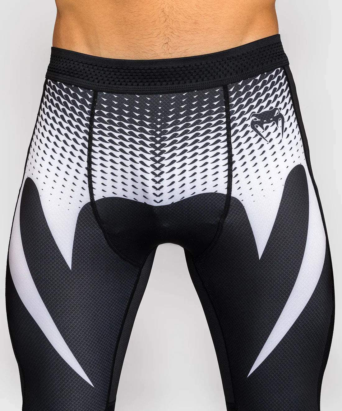 Venum No Gi Spats – Schwarz/Weiss