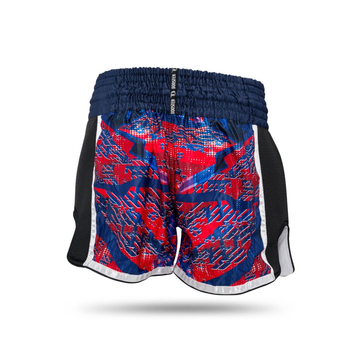 Booster Muay Thai Shorts Alien - Blau/Rot
