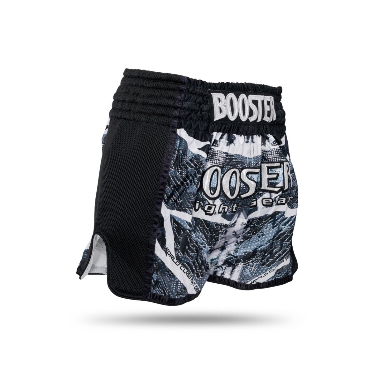 Booster Muay Thai Shorts Alien - Schwarz/Grau