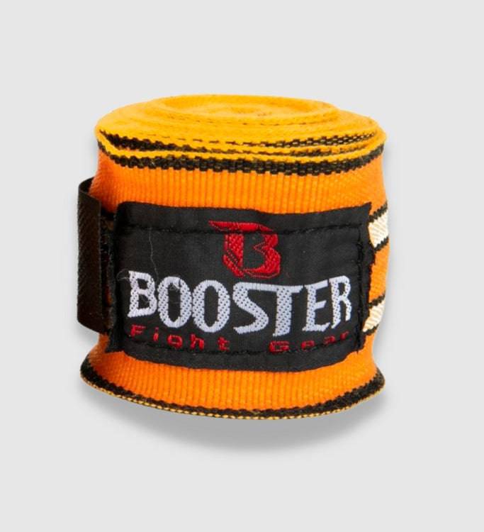 Booster Boxbandagen - Retro Orange/Schwarz - The Fight Company Deutschland