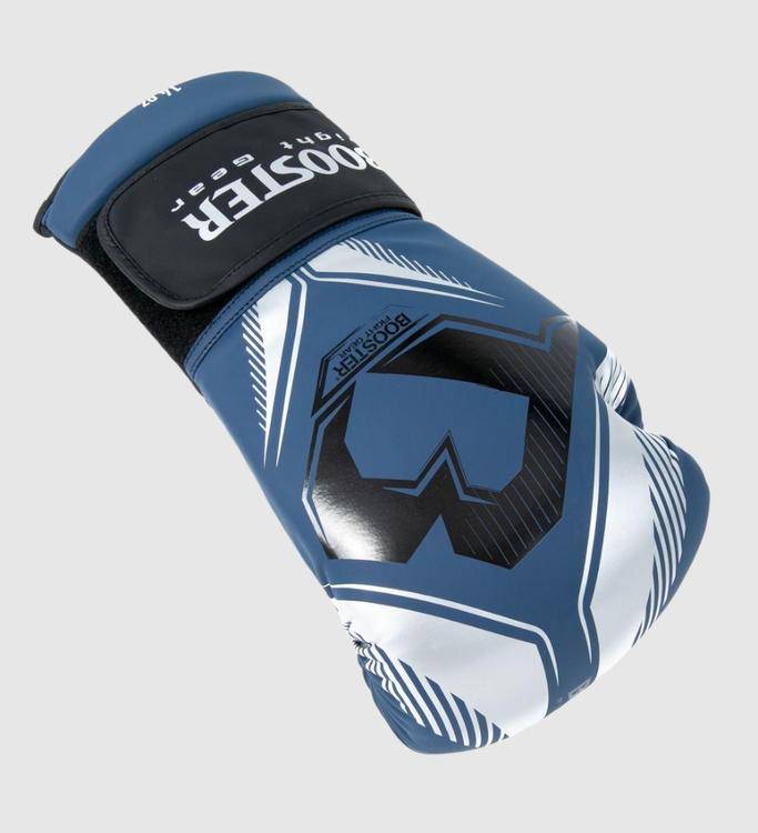 Booster Boxhandschuhe Bangkok - Blau/Silber/Schwarz - The Fight Company Deutschland