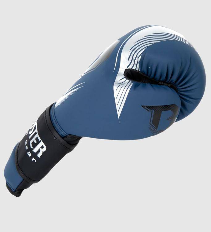 Booster Boxhandschuhe Bangkok - Blau/Silber/Schwarz - The Fight Company Deutschland