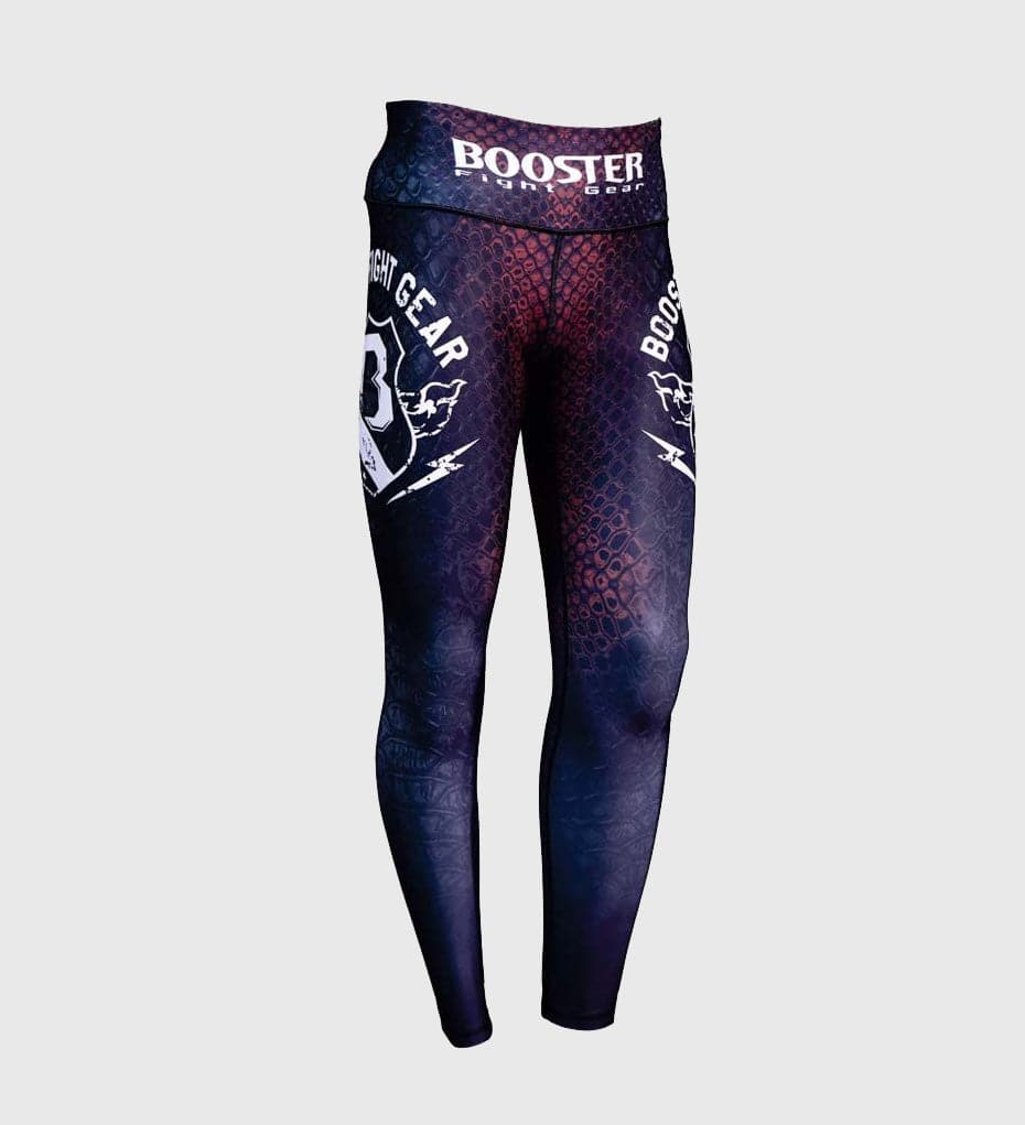 Booster Leggings Amazon - Schwarz/Rot - The Fight Company Deutschland