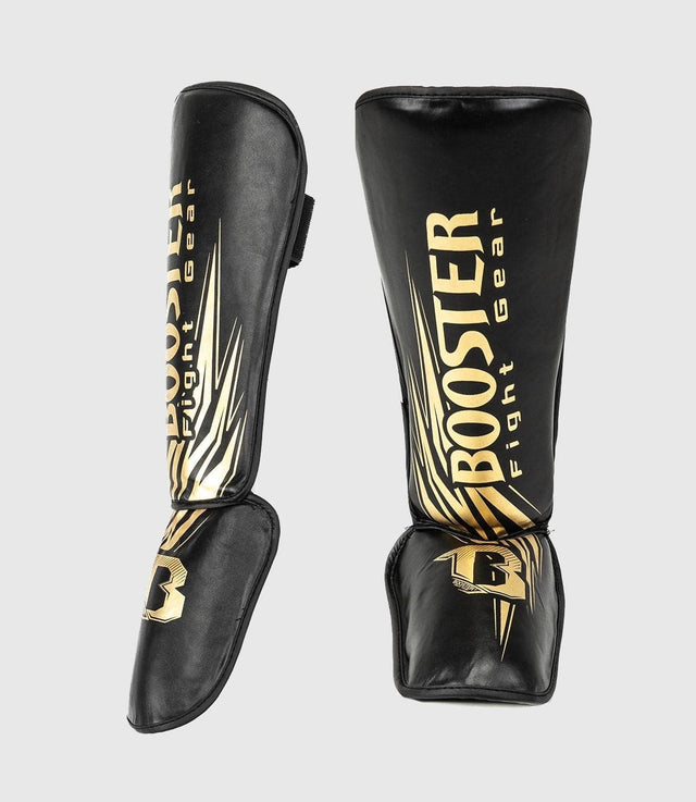 Booster Schienbeinschoner Champion Kids - Schwarz/Gold - The Fight Company Deutschland