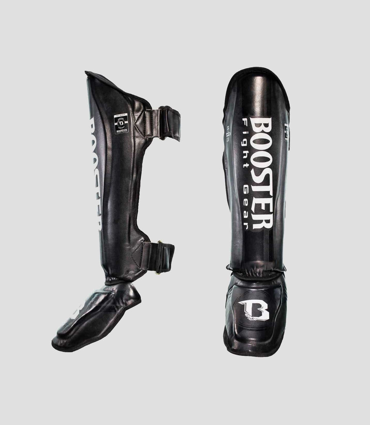 Booster Schienbeinschoner V3 - Schwarz/Weiss - The Fight Company Deutschland