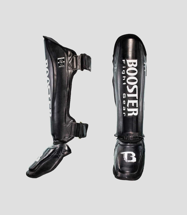 Booster Schienbeinschoner V3 - Schwarz/Weiss - The Fight Company Deutschland