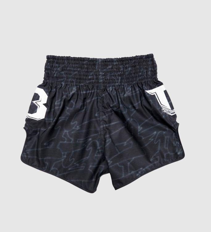 Fairtex X Booster Kickboks Broekje - Zwart/Wit - The Fight Company Deutschland