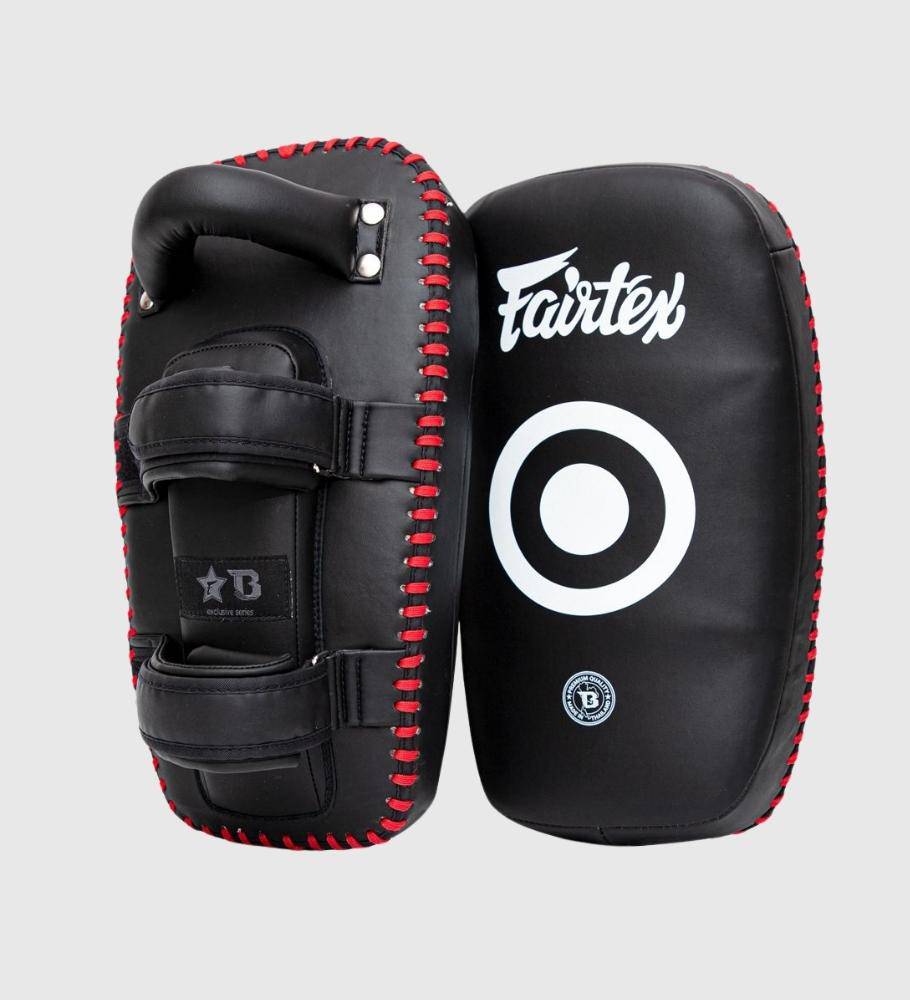 Fairtex Thai Pads FXB - Zwart/Rood/Wit - The Fight Company Deutschland