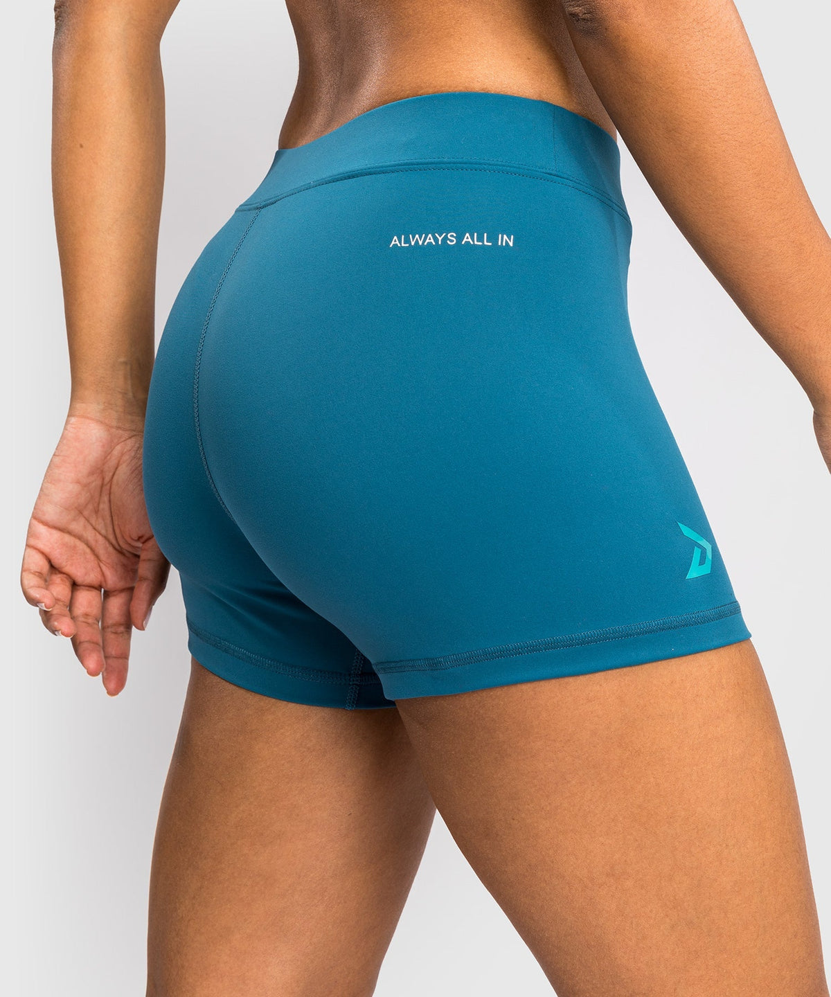 Venum Kompressionsshorts x Demi Damen - Azurblau