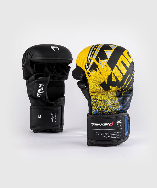 Venum MMA Handschuhe x TEKKEN 8 King - Schwarz/Gelb