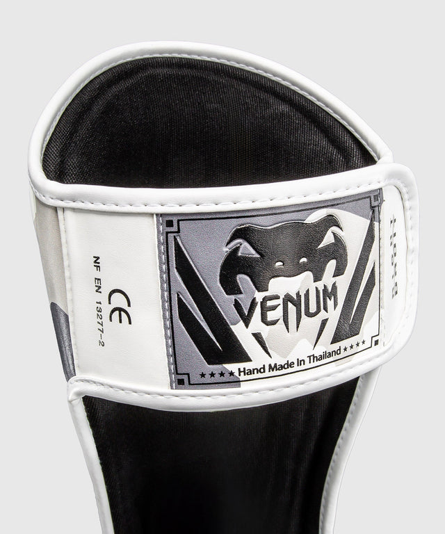 Venum Schienbeinschoner Elite - Weiß/Graumeliert