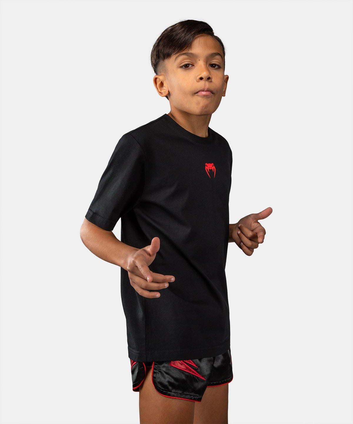 Venum T-Shirt Attack Kinder - Schwarz/Rot