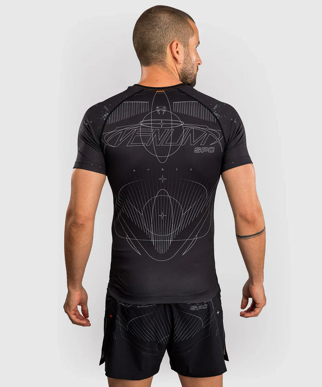 Venum Rashguard Kurzarm Eclipse – Schwarz