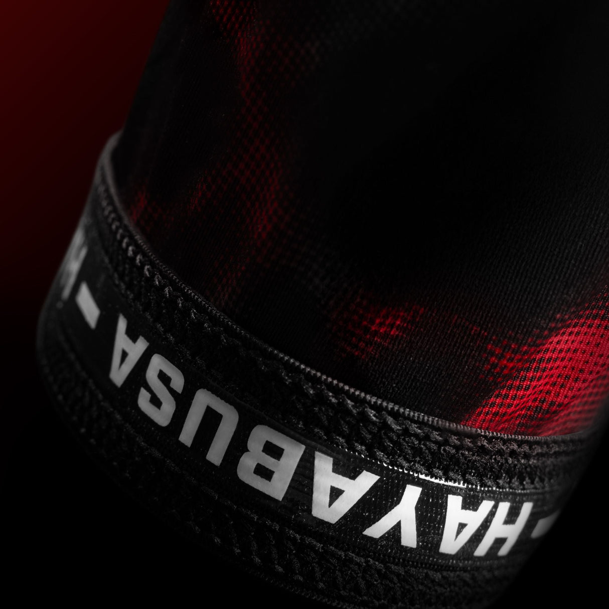 Hayabusa x UFC BJJ Kompressionsshorts - Schwarz/Rot