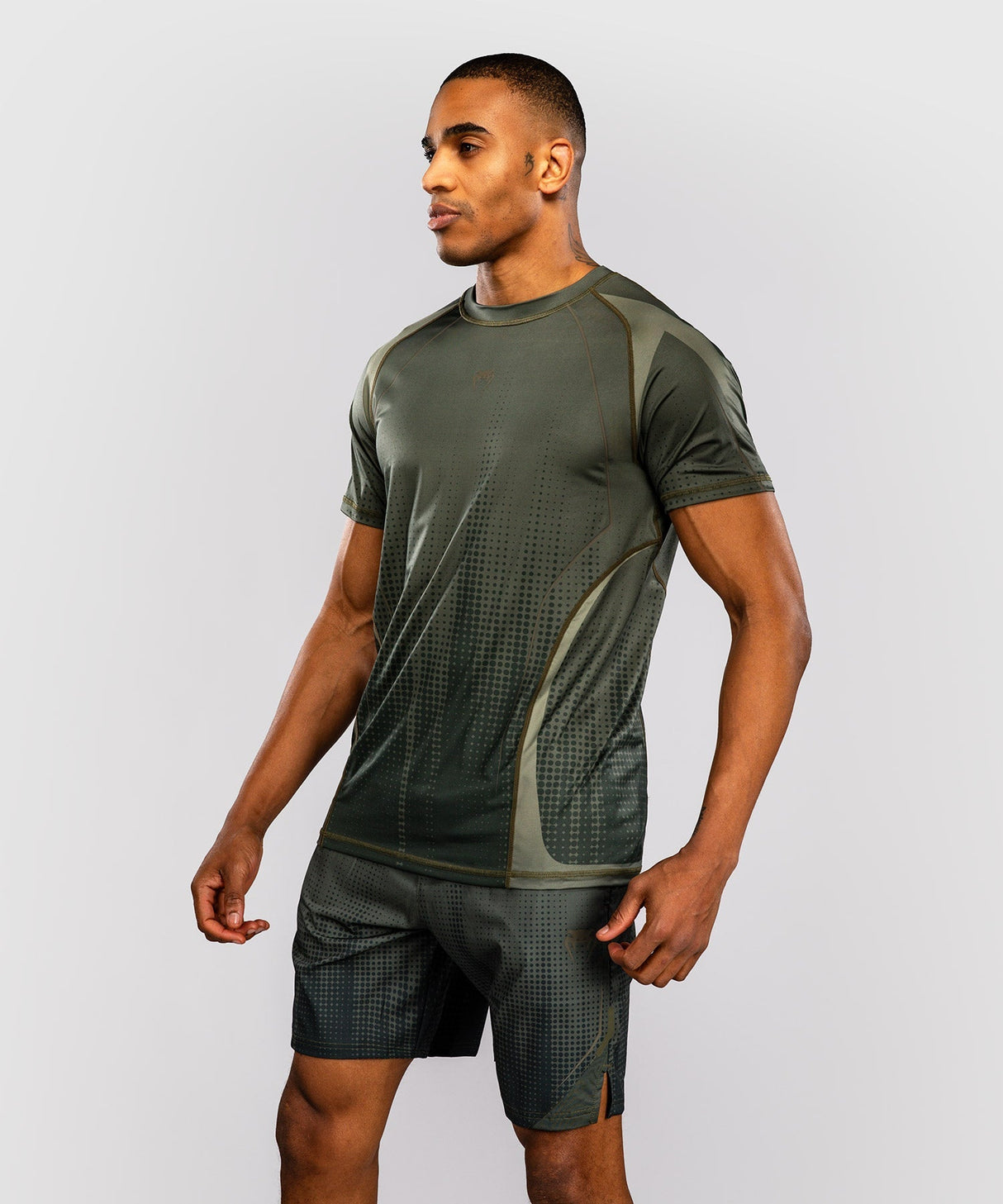 Venum T-Shirt Stealth - Khaki/Dunkelgrün