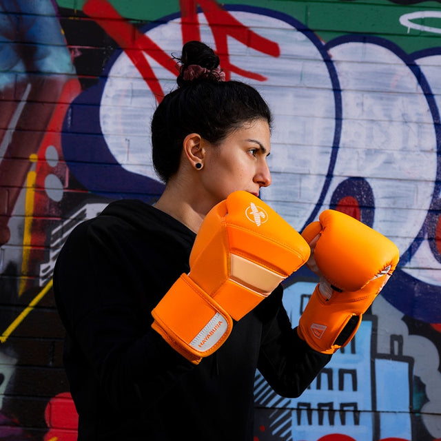 Hayabusa Boxhandschuhe T3 Neon – Orange
