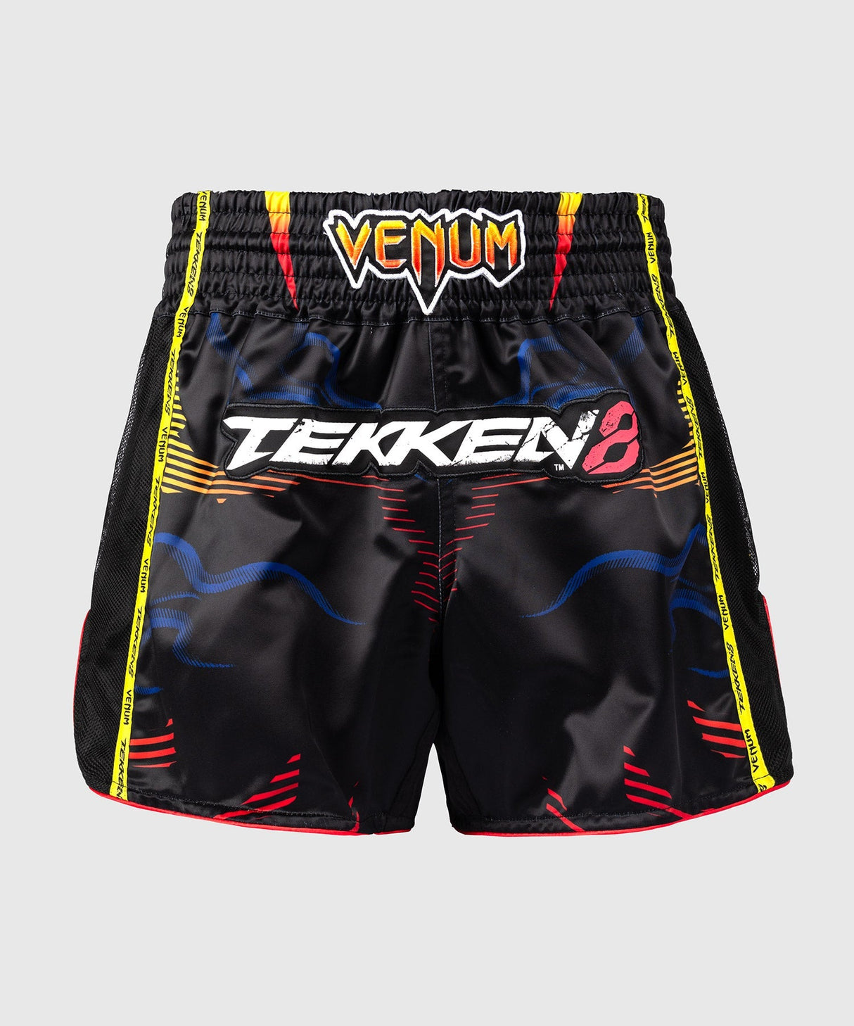 Venum Muay Thai Short TEKKEN 8 Yoshimitsu - Schwarz/Orange - Foto 1