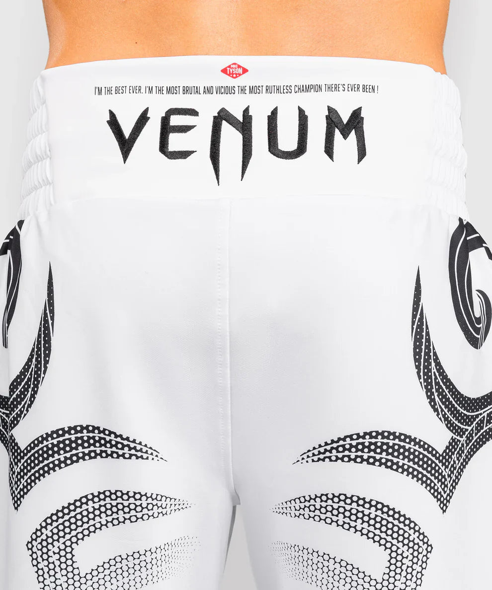 Venum x Mike Tyson Boxhosen Tiger – Weiss/Schwarz