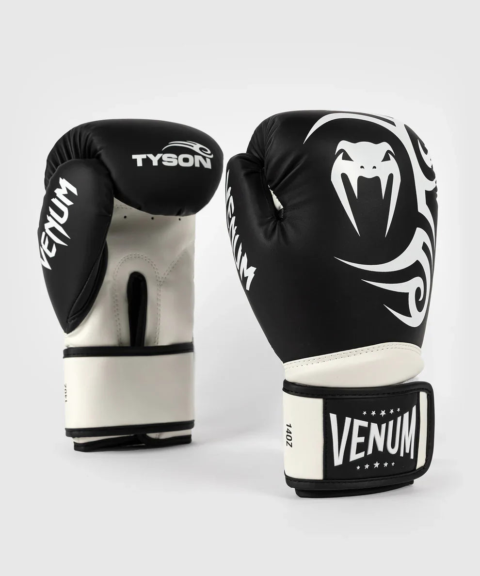 Venum Boxhandschuhe Giant 2.0 Mike Tyson Pro – Schwarz/Weiss