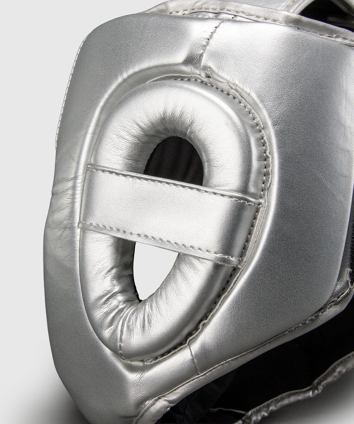 Ringhorns Charger Kopfschutz Silber/Schwarz - Verschluss