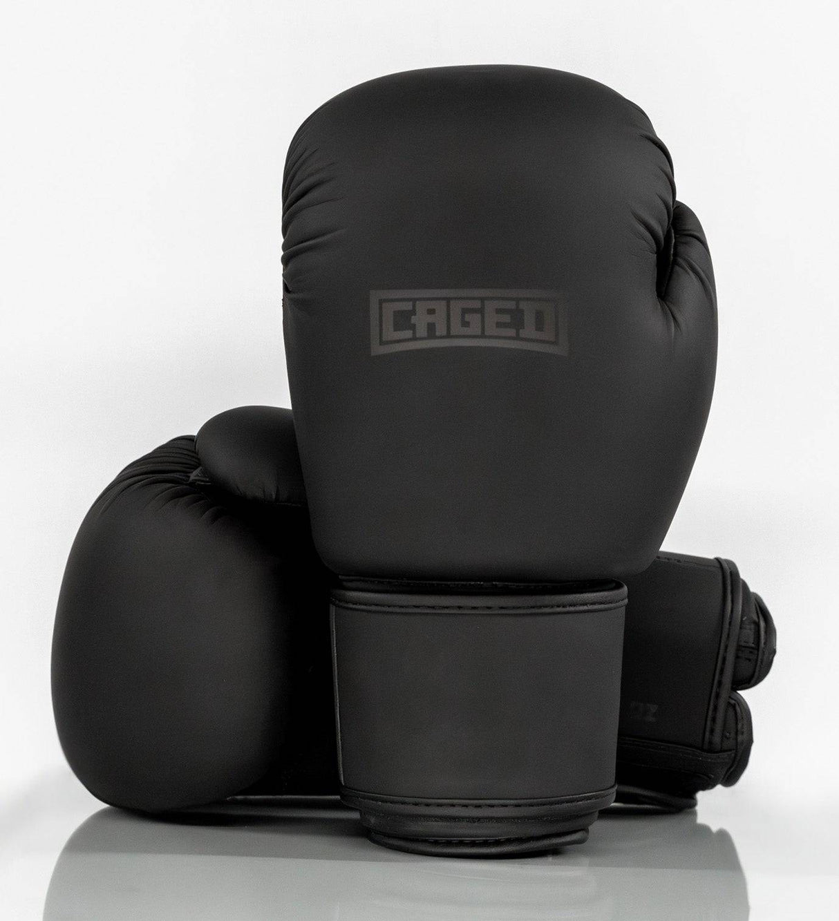 Caged Boxhandschuhe Shadow 2.0 - Schwarz/Schwarz - The Fight Company Deutschland
