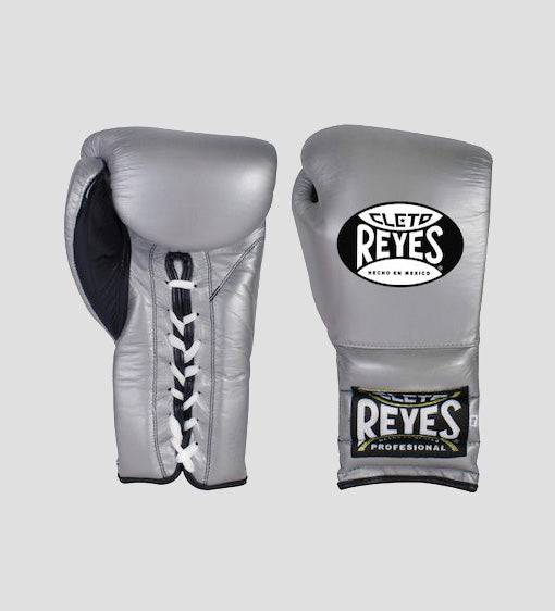 Cleto Reyes Boxhandschuhe Schnürung - Platinum - The Fight Company Deutschland