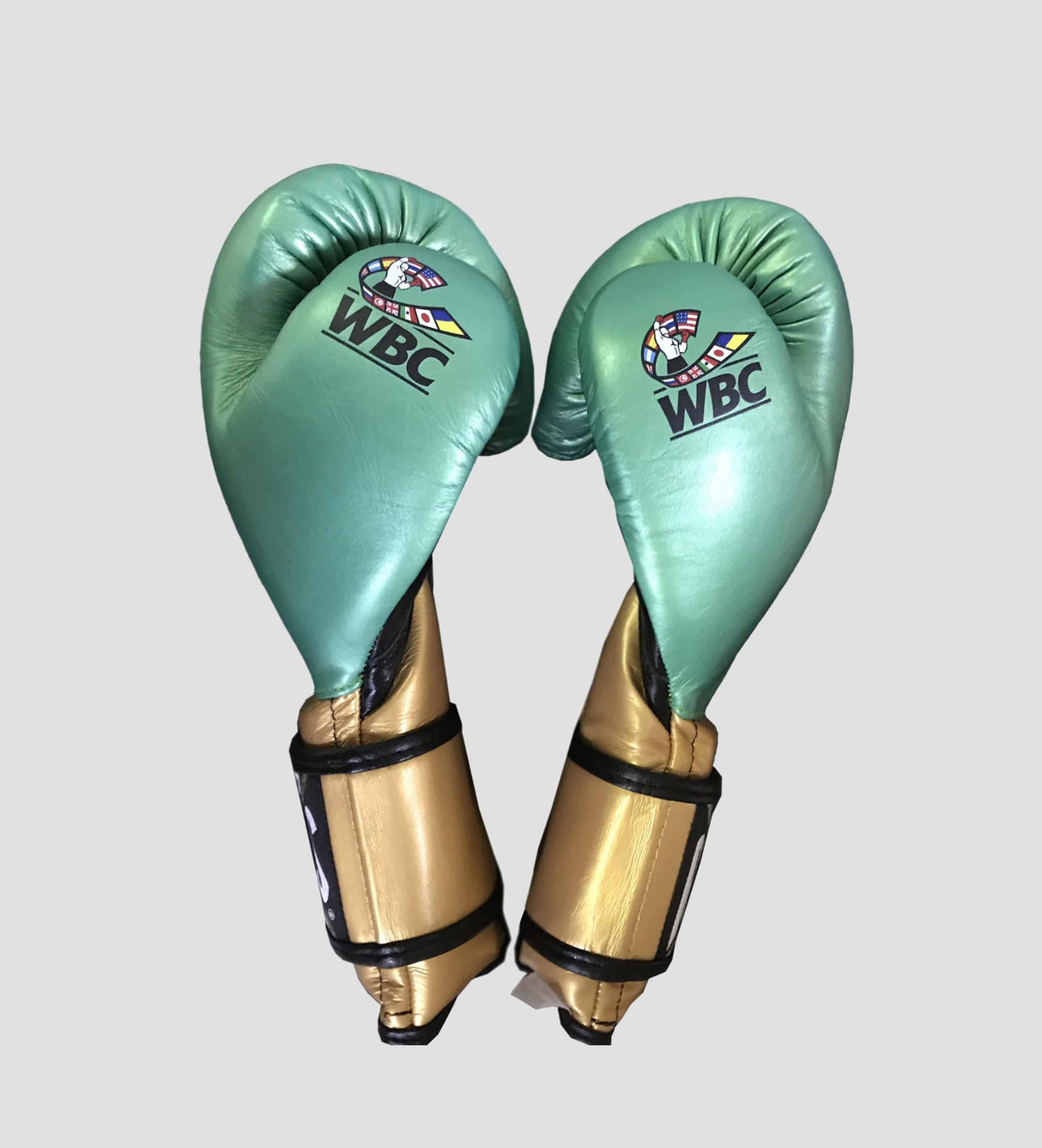 Cleto Reyes Boxhandschuhe WBC - Grün/Gold - The Fight Company Deutschland