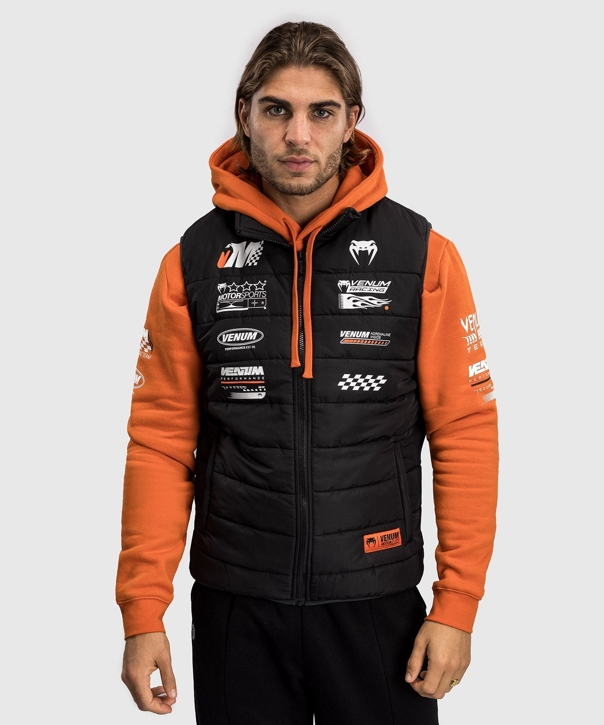 Venum Daunenweste Motorsport - Schwarz