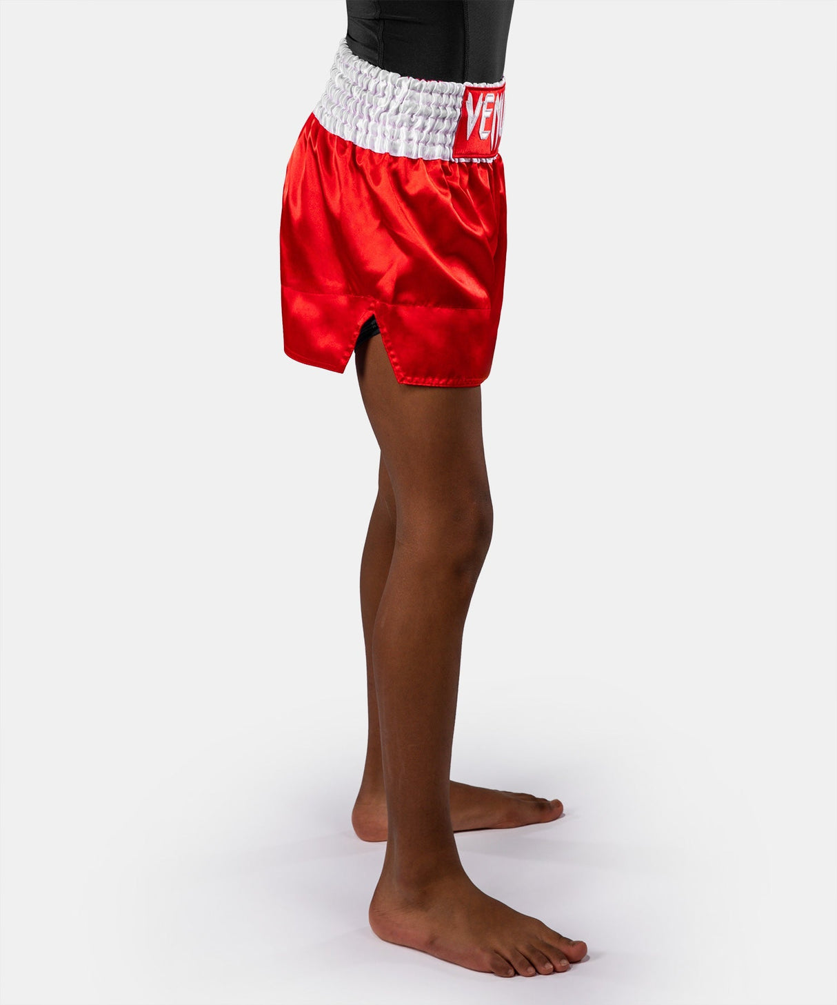 Venum Muay-Thai-Shorts Classic Kinder - Feuerrot