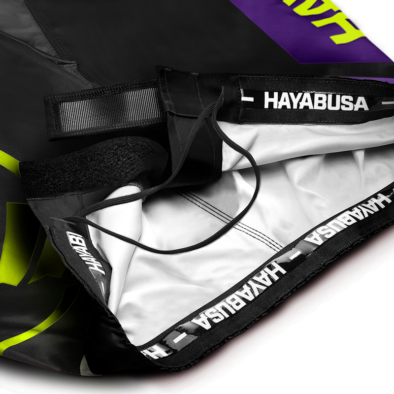 Hayabusa MMA-Shorts Icon - Schwarz/Neon