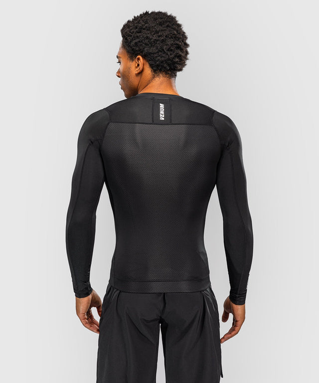 Venum Rashguard G-Fit Scale Lange Ärmel - Schwarz